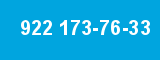 922 173-76-33